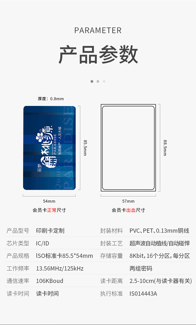 工廠(chǎng)定制磨砂卡2